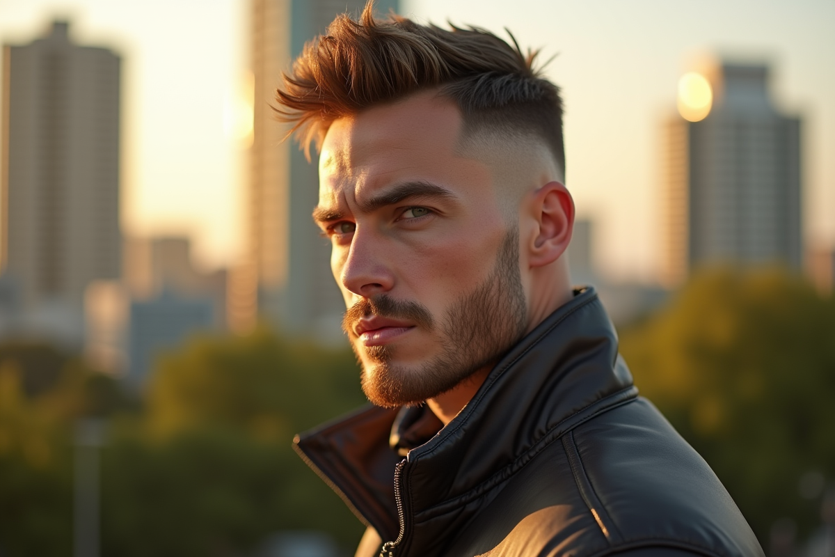 coiffure masculine